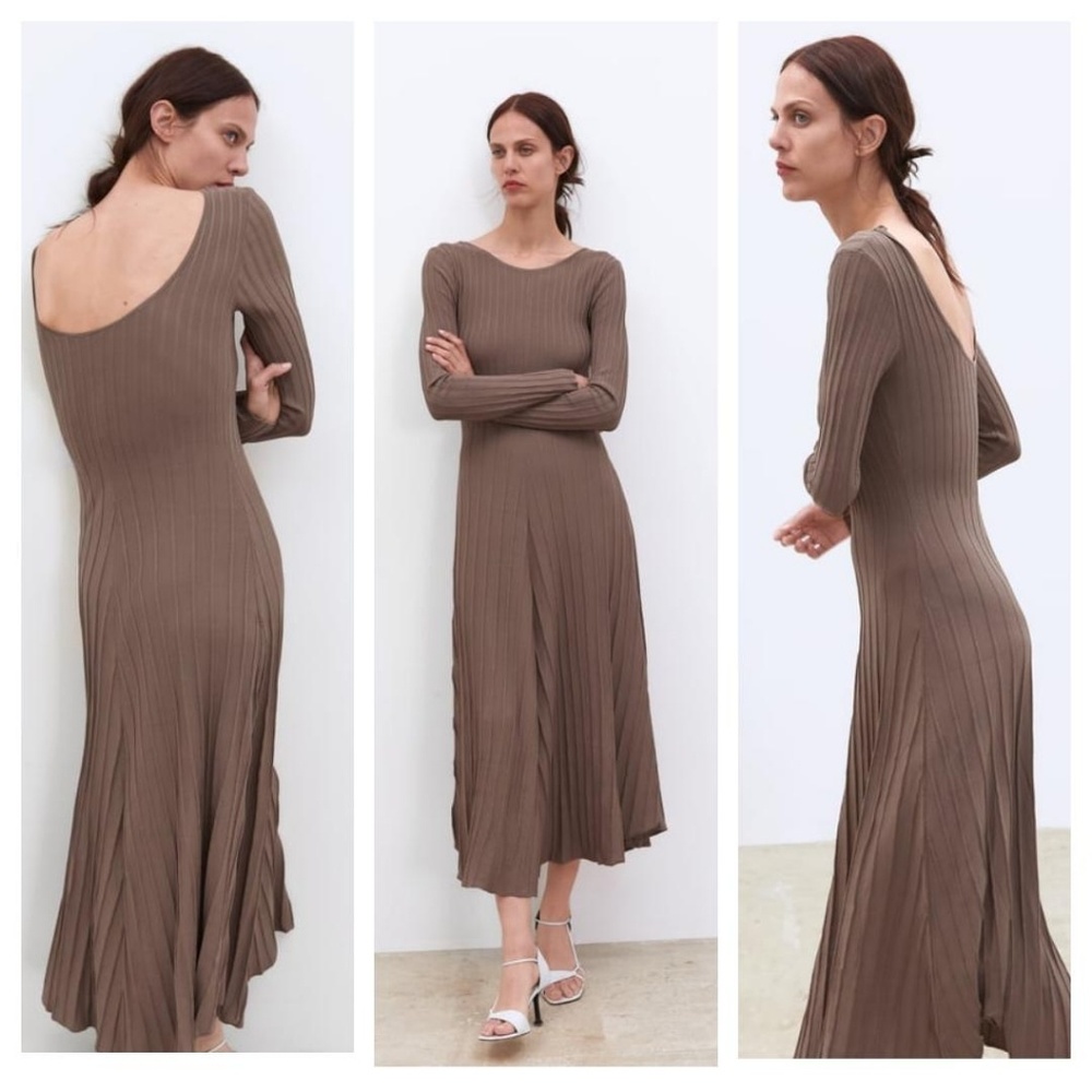 Zara limited edition knit dress (0014)